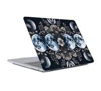 Goodsprout Computer Case for MacBook Air 15 Inch Symmetry Moon Moonlight Colorful Pattern Clear Release 2023 Model A2941/A3241 Hard Shell Case Compatible with MacBook Air 15 Inch