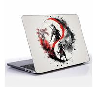 Goodsprout Computer Case for MacBook Air 15 Inch Yin-Yang Samurai Showdown Colorful Pattern Black Release 2023 Model A2941/A3241 Hard Shell Case Compatible with MacBook Air 15 Inch