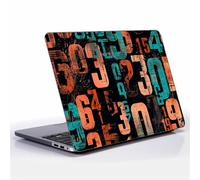 Goodsprout Computer Case for MacBook Pro 16 Inch Digital Flow Flicker Colorful Pattern Black Release 2019 Model A2141 Hard Shell Case Compatible with MacBook Pro 16 Inch
