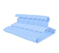 GoodtoU Kids Hangers Childrens Hangers Plastic Baby Clothes Hanger Blue 100 Pack