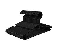 GoodtoU Toddler Hangers - Plastic Hangers for Toddler Clothes - 60 Pack - Black
