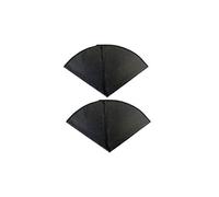 GOODVAC Filter Queen Activated Charcoal Filter Cones, 2 Packs - Replacement for 4404008100, 4404008400, Fits All Filter Queen Vacuums