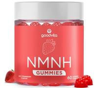 Goodvita NMNH Gummies x60 | NMN Alternative 4X Stronger | 1000mg NMNH + 500mg TMG | Strawberry Flavour | 1 Month Supply | NAD+ Supplement | Anti-Aging Longevity Formula | Vegan Friendly Lab Tested