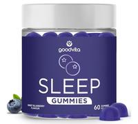 Goodvita Sleep Gummies x60 | Magnesium Glycinate, Ashwagandha + L-Theanine | Night Time Vegan Supplement Bedtime Sleep Aid | High Strength DeepSleep© Formula | Sweet Blueberry | No Added Sugar