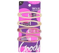 Goody Classics Big Oval Epoxy Contour Clips, Assorted 4 Pieces by Goody Classics