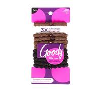 GOODY FOREVER ELASTICS 6MM 10CT BLK BROWN