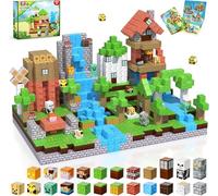 Goody King 200PCS Magnetic Blocks, 2026 Upgraded Magnetic Building Cubes Forest River Set, STEM Stacking Toys for Kids Ages 3+, Indoor Construction Magnets, Birthday Easter Gifts for Boys Girls