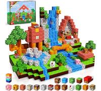 Goody King Magnetic Blocks, 100PCS Magnetic Building Blocks Tiles, Constructions Toys for Boys & Girls Age 3 4 5 6 7 8 9 10 STEM Montessori Stacking Toy, Brithdays Xmas Gifts for Toddlers