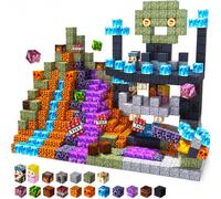 Goody King Magnetic Blocks - 150PCS Magnetic Building Blocks Dark Castle Sword Domain Toys for Montessori Toddler Birthday Xmas Gifts - STEM Toys for 3 4 5 6 7 8 9 10 Year Old Boys & Girls