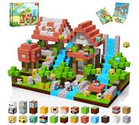 Goody King Magnetic Blocks-200PCS Magnetic Building Blocks Cubes 2025 Upgraded Stacking Magnets for Kids Forest River Indoor Construction STEM Toys, Christmas Birthday Gifts for Boys & Girls Ages 3+