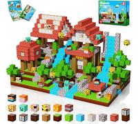 Goody King Magnetic Blocks-200PCS Magnetic Building Blocks Cubes 2025 Upgraded Stacking Magnets for Kids Forest River Indoor Construction STEM Toys, Christmas Birthday Gifts for Boys & Girls Ages 3+