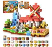 Goody King Magnetic Building Blocks, 120Pcs Magnetic Tiles Stacking for kids Age 2+, Boys and Girls Learning Educational Toys as Birthday Gifts