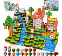 Goody King Magnetic Building Blocks Age 3+ | 150PCS Building Cube for Boys & Girls 4 5 6 7 8 9 10,STEM Montessori Stacking Toy, Magnetic Tiles Building Gifts for Kids