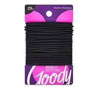 Goody Ouchless Black Large Holder Thin Pony - Set Of Goody Smooth Bands Ouchless Elastic Ponytail Black