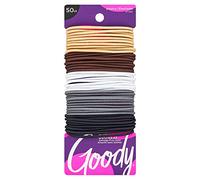 Goody Ouchless Braided Elastics, Value Pack, 2mm, 50 Count by 3M