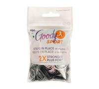 Goody Sport Ouchless Forever Polyband Hair Ties - 150 Ct, Two-Tone, SlideProof Sport-Level Grip for Workouts, Hair Accessories, All Hair Types