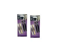 Goody Womens Classic Metal Domed Barrettes (3-1/4 inches) ([2 Pack of 4)