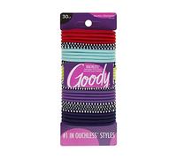 Goody Women's Ouchless Braided Elastics, Neon Tribal, 30 CT