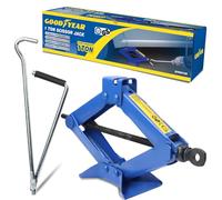 Goodyear 1 Ton Professional Scissor Jack for Car Van - Speed Wind Crank Handle