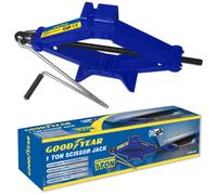 Goodyear 1 Ton Professional Scissor Jack for Car Van - Speed Wind Crank Handle