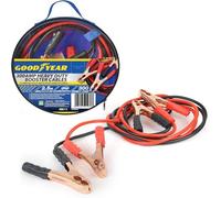 Goodyear 2.5m 300amp Hd Booster Cables-Jump Leads Long| Powerful Coil Spring Clamps| Colour-coded Clamp| Zipped Carry Bag Included| Fully Insulated Length Cable| Suitable For Cars And Vehicles 1900CC