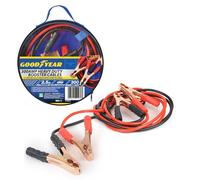 Goodyear 2.5m 300amp Hd Booster Cables-Jump Leads Long| Powerful Coil Spring Clamps| Colour-coded Clamp| Zipped Carry Bag Included| Fully Insulated Length Cable| Suitable For Cars And Vehicles 1900CC