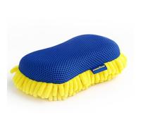 Goodyear 2 In 1 Noodle Sponge Valet 2 Macrofibre Surfaces - Soft Wiggles And Mesh| Noodles Help Lift Dirt Dust And Grime Easily| Macrofibre Technology| Clean Tough Stains, Lifting Car Dirt With Ease