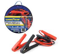 Goodyear 3m 600amp Booster Cables - Jump Leads Long| Powerful Coil Spring Clamps| Colour-coded Clamp| Zipped Carry Bag Included| Fully Insulated Length Cable| Suitable For Cars And Vehicles 3500CC