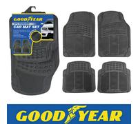 Goodyear Heavy Duty Car Mat Set 4PC-Tough and durable universal car mat set| Protects your vehicle from wear and tear| Non-slip backing| Can be cut to your desired size Slip resistance| Quick and easy