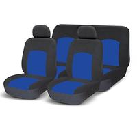 Goodyear 77123 Universal Car Seat Cover Complete Set Black with Blue
