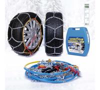 Goodyear 77936, 12 mm Passenger Car Snow Chains, TUV and ONORM Approved, Size 247, Suitable for SUV, Vans, Motorhomes and 4x4