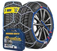 Goodyear 77958 Good Year 77958: 7 mm Car passenger snow chains - TUV and ONORM approved - Size 130, Size 130