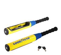 Goodyear Baseball Bat Style Steering Wheel Lock- Heavy Duty Vehicle Security| Universal Fit| Durable Anti-Theft Protection| Adjustable Design for car lock and Trucks |Strong and Durable| Easy to Use