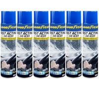 Goodyear De-Icer 6PK | Fast Acting | Ready To Use | Remove Frost and Ice Quickly