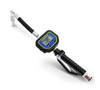 Goodyear Digital Oil Control Valve Meter Nozzle 10 GPM / 35 LPM Heavy Duty Air Operated Pneumatic 1/2" inch BSP Inlet Pressure Range 7-1500 Psi 5-100 Bar with Flexible Spout (Not for Gasoline)