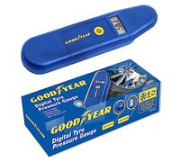Goodyear Digital Tyre Pressure Gauge with LCD Display Suitable for Motorcycle, Van, Bicycle | Black LCD display |Ergonomic design |Automatic shut off| PSI 3-150 |BAR: 0.2-10