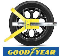 Goodyear Steel to Pedal Lock - Heavy-Duty Anti-Theft Security Lock for Vehicle Pedals | Rust-Resistant Steel Construction | Adjustable Fit for Cars, Trucks & SUVs | Enhanced Vehicle Protection