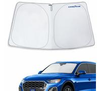 Goodyear Foldable Windshield Sunshade for Audi Q5 2018-2025, SUV car Accessories, Sunshade Cover, Sun Shade Car Windshield, Window Sun Blocker - GY008345