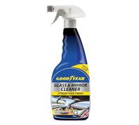 Goodyear Glass & Mirror Cleaner – Streak-Free Spray for Car Windscreens & Mirrors 750 ml