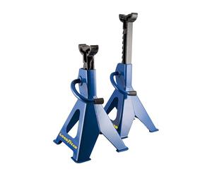 GOODYEAR GOD1251 Steel Jack Capacity: 2 tons, Set of 2, Black Blue