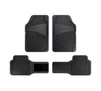 Goodyear GOD9016 PANAL Black Rubber Carpet with Velcro Bridge 1 Set of 4