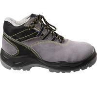 Goodyear High Safety Shoes With Metal S1P In Suede Leather