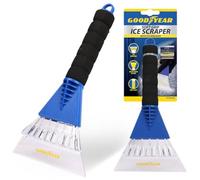 Goodyear Ice Scraper Ice Breaker - Extra-Wide Blade, Soft-Grip Ergonomic Handle for Vehicles