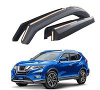 Goodyear In-channel Wind Deflectors for/compatible with Nissan X-Trail 2014-2022 (III) - Car accessories - Rain Deflectors - Let Fresh Air In During Rain - Sunshades - Reduced Wind Noise-4 Pcs
