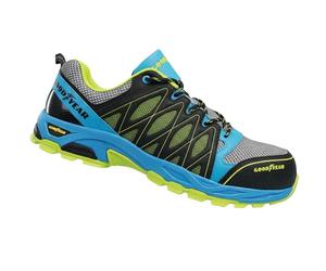 Goodyear Men’s Safety Shoes S1P SRA HRO Safety Rated Workwear Metal Free Lightweight Breathable Comfortable Work Trainers