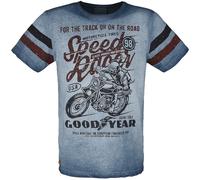 GoodYear Men T-Shirt Comfort Fit T-Shirt blue S