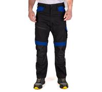 Goodyear Men's Flex Knee Reflective Multi Tool Cargo Trousers in Black | Size: 42L Goodyear Black 42L