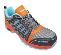 Goodyear Mens Gyshu1583 Safety Trainers, Orange Blue, 11 UK