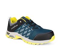 Goodyear Men's Metal Free Composite Toe & Midsole Safety Trainers, Petrol Yellow, 10 UK