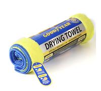 Goodyear Microfiber Drying Towel Xl Deep Pile For Extra Absorbency| Microfiber Technology| Cleaning Fiber Attracts Dust |satin Safety Edging Protects Against Scratching| Extra Absorbency Free Finish